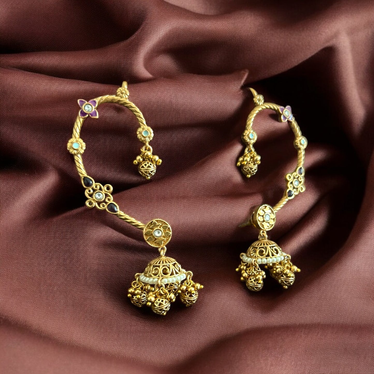 The Kavisha Jhumki Earrings