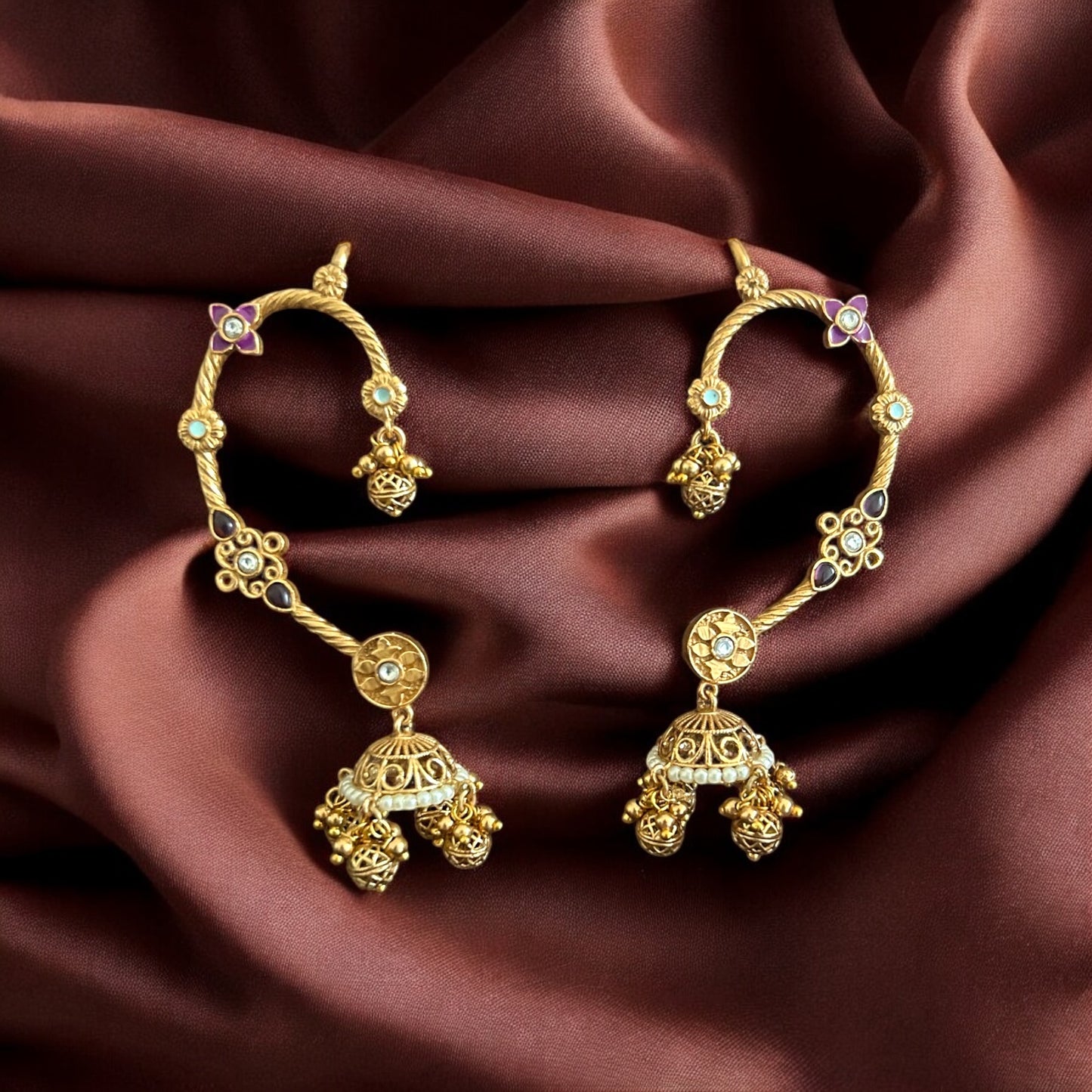 The Kavisha Jhumki Earrings