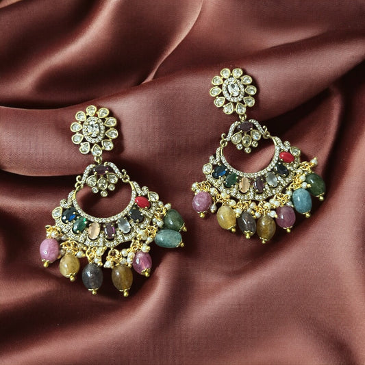The Nyras Chandbali Earrings