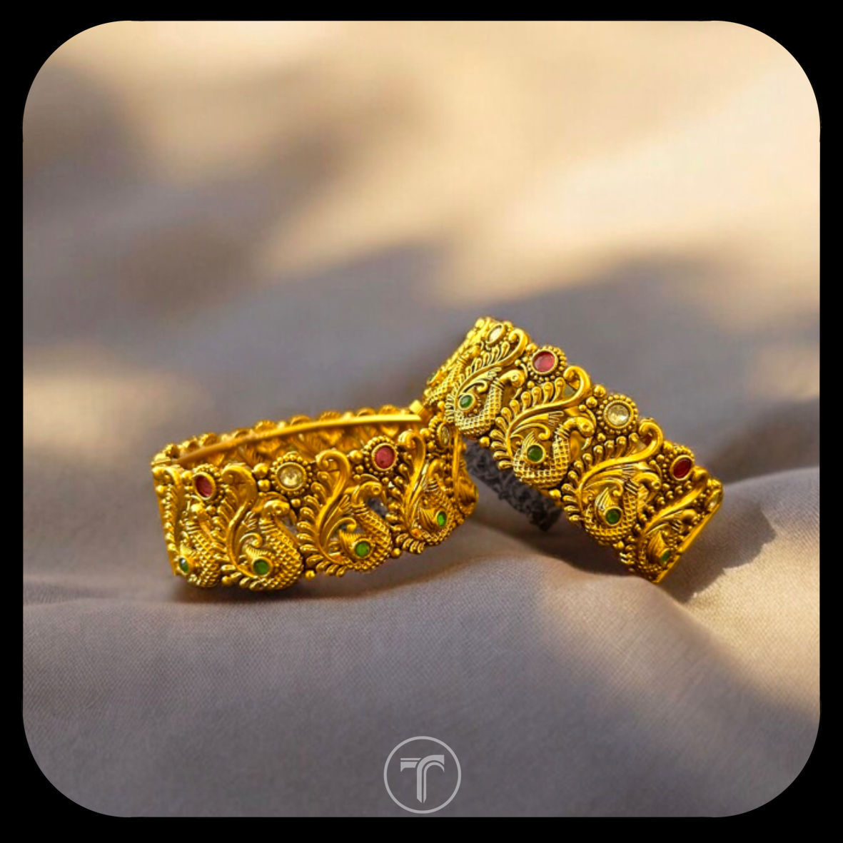 The Golden More Kada Bangle