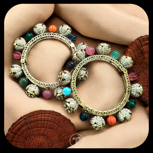 The Navras Pacheli Bangles