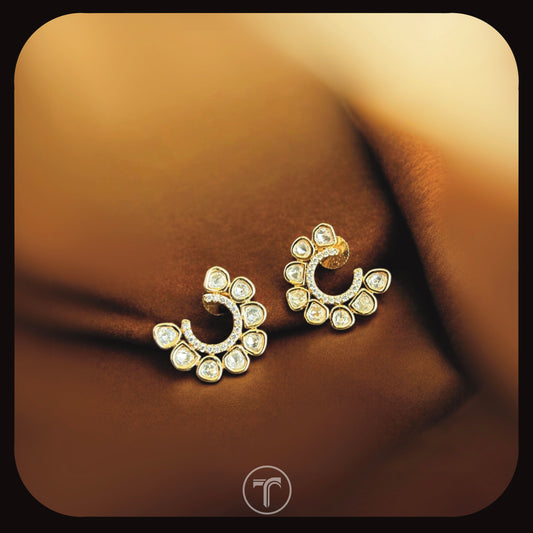 The Rocana Front Back Earring